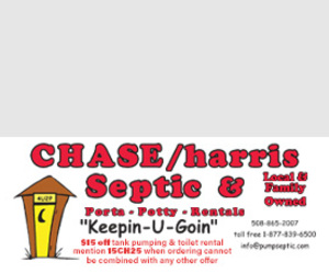 CHASE/ HARRIS SEPTIC SERVICES