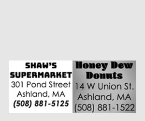 HONEY DEW DONUTS / SHAWS SUPERMARKET