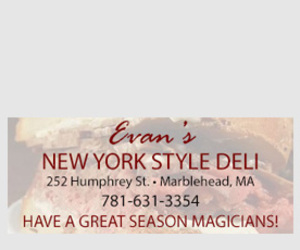 EVANS NEW YORK STYLE DELI